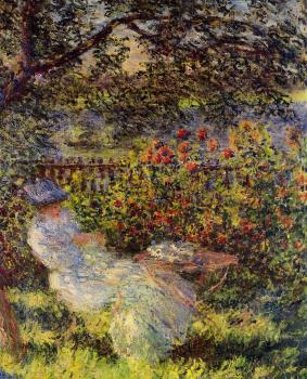 Claude Oscar Monet : Alice Hoschede in the Garden